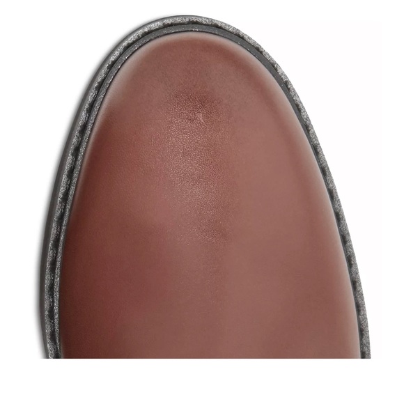 NWT Cole Haan Greenwich waterproof Chelsea bootie in chestnut leather, size 11B - Picture 7 of 12